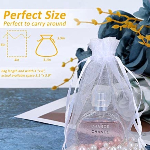 25 Organza Bags Variety Pack - Picture 2 of 4